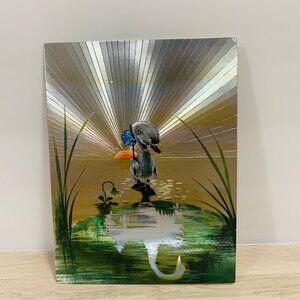 Vintage Dufex Royal Stationery Janet & Anne Ugly Duckling Scene Friendship Card